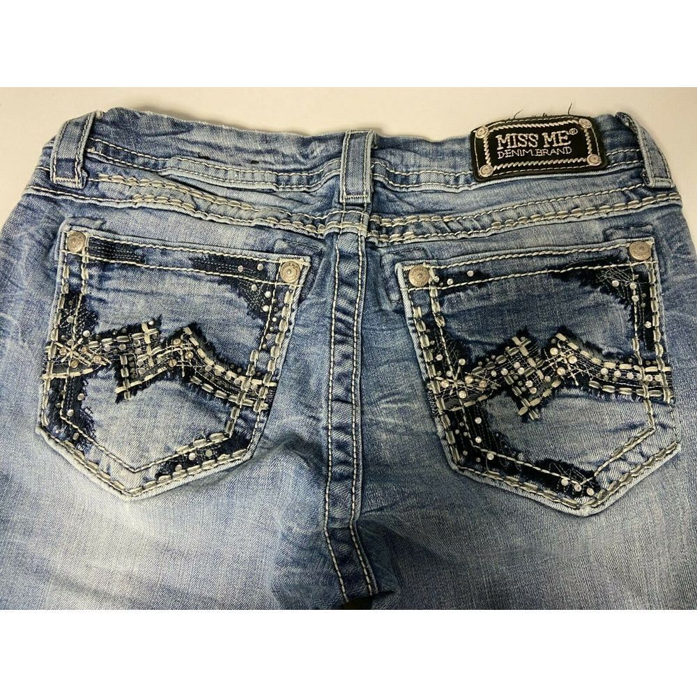 Miss Me Jeans Womens Size 29 Easy‎ Boot Style JE1206EL
